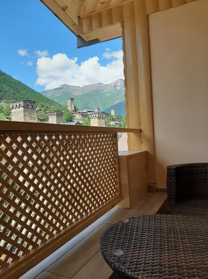 Sanli Hotel Mestia Ngoại thất bức ảnh